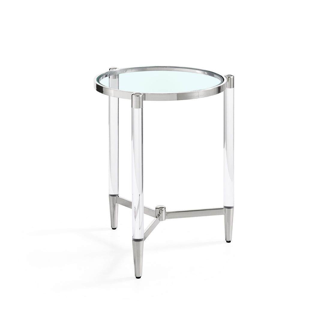 Floating Side Table Silver - Future Classics Furniture