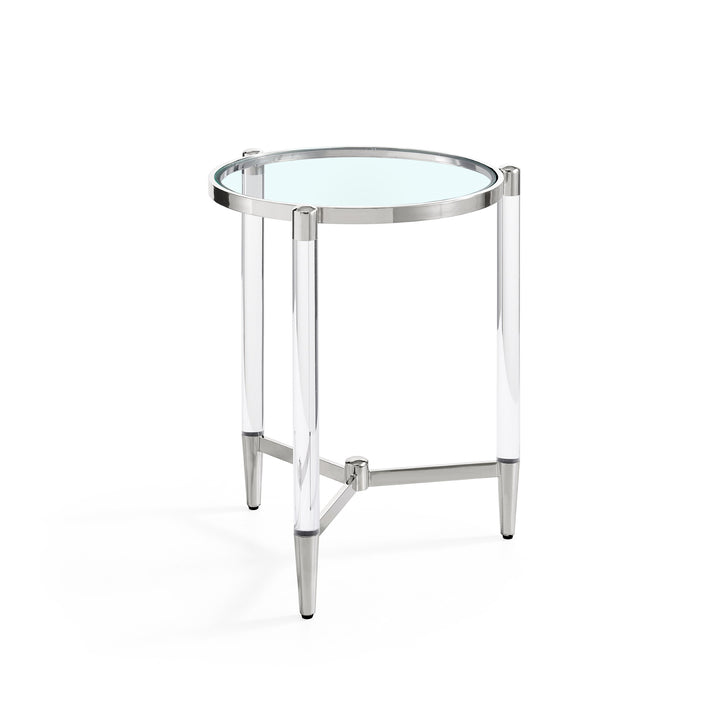 Floating Side Table Silver - Future Classics Furniture