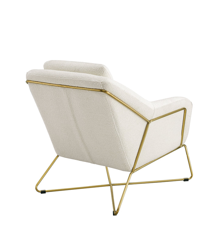 Trapani Chair Boucle/Gold - Future Classics Furniture