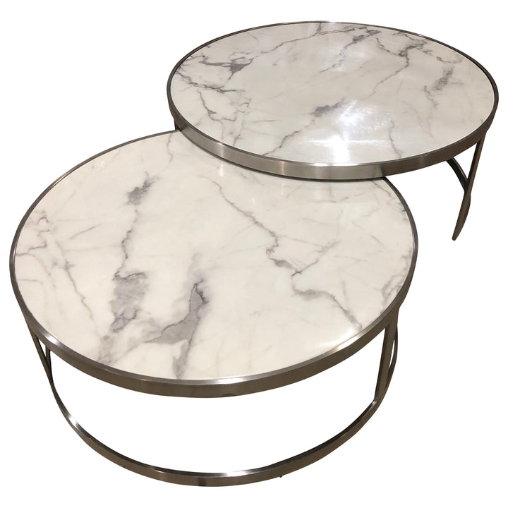 Sterling Coffee Table Set White - Future Classics Furniture