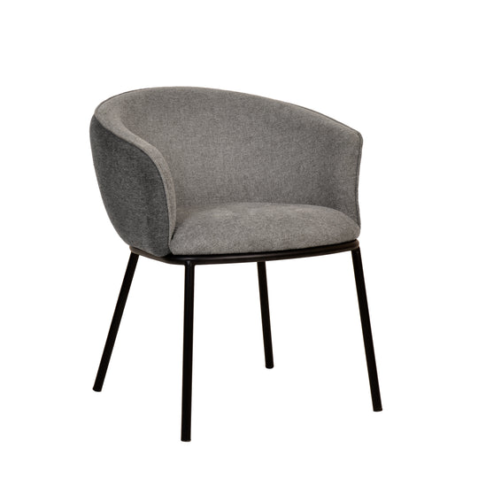 Zimmerman Dining Chair Grey Linen – Future Classics Furniture