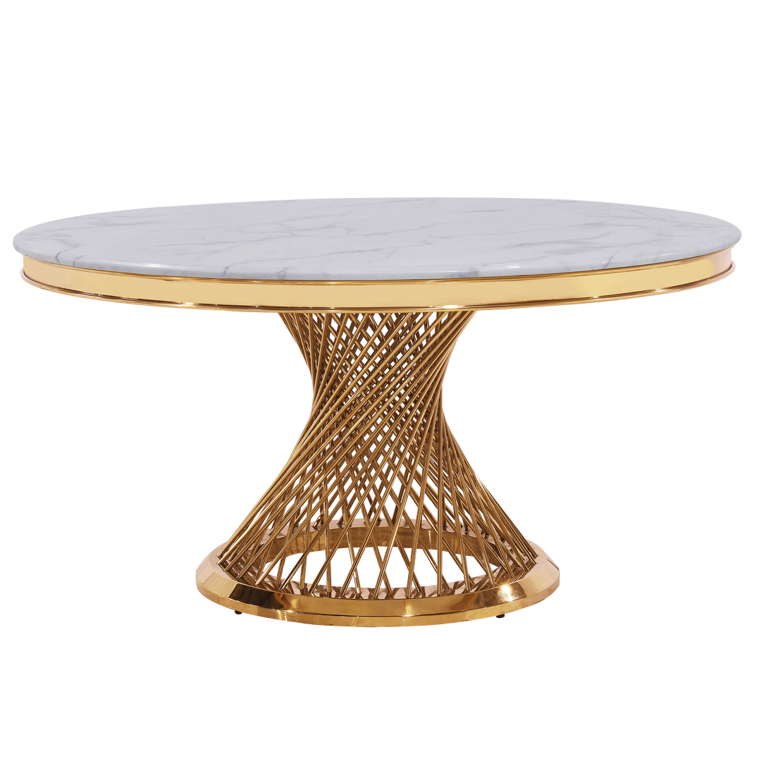 Dupont Round Dining Table - 1.5m - Future Classics Furniture