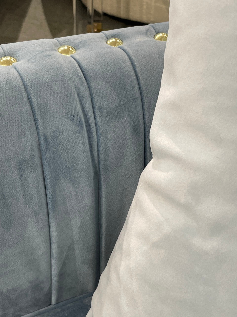 Stallone 3 Seater Sofa Sky Blue - Future Classics Furniture