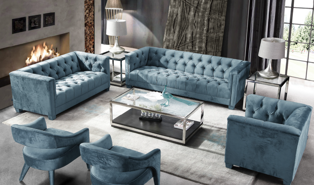 Luxor 2 Seater Teal - Future Classics Furniture