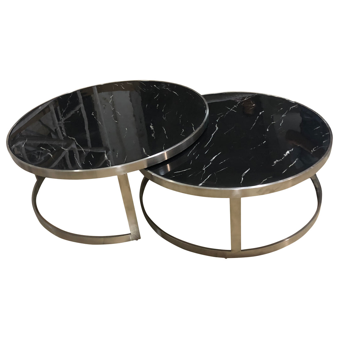 Sterling Coffee Table Set Black - Future Classics Furniture