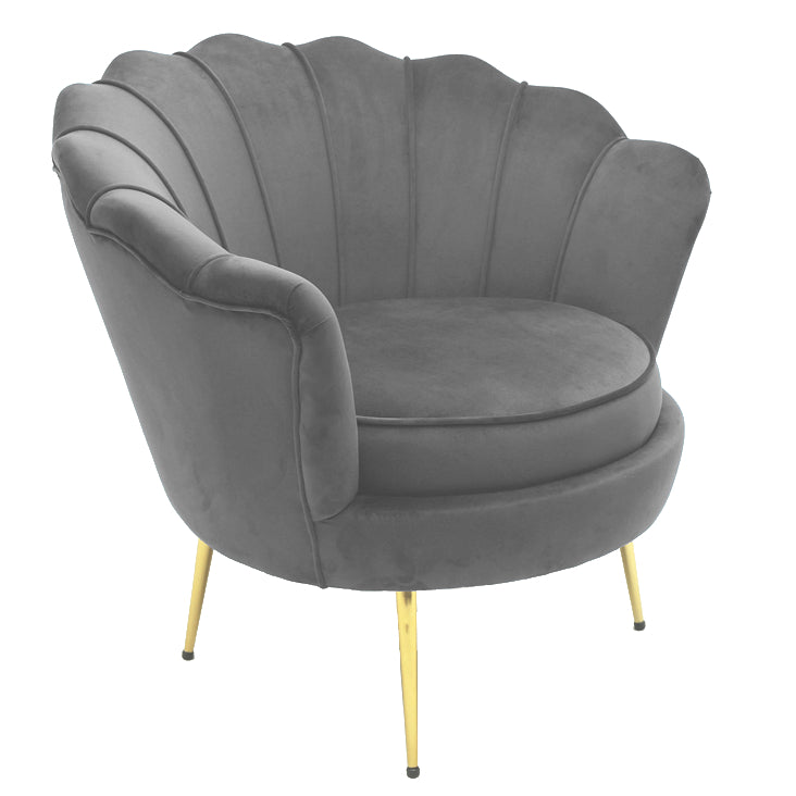 Murcia Chair Grey Velvet - Future Classics Furniture