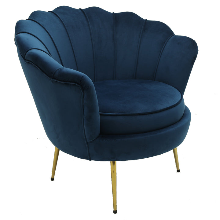 Murcia Chair Navy Velvet - Future Classics Furniture